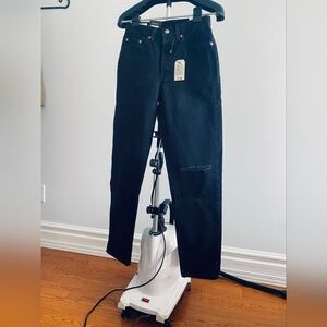 Brand New Levi's Black 501 81 Jeans